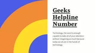 geeks helpline number