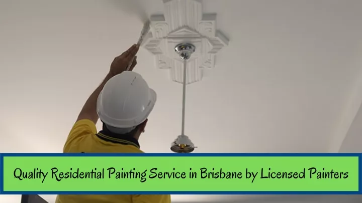 quality residential painting service in brisbane