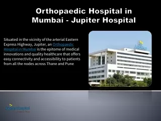Best Orthopaedics Treatment Hospital in Mumbai