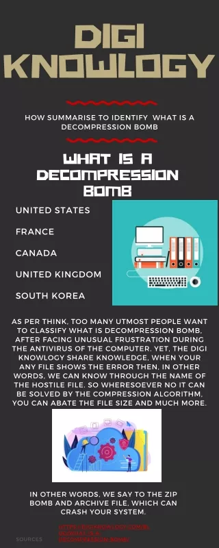How Summaries to Identify  What is a Decompression Bomb