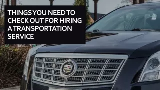 things you need to check out for hiring