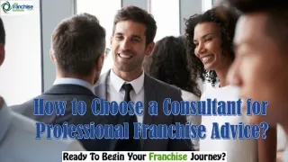 how to choose a consultant for professional