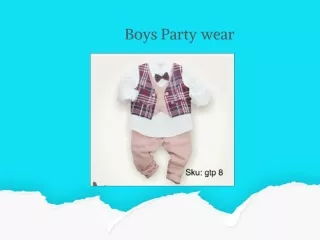 Stylish Boys Party Wear