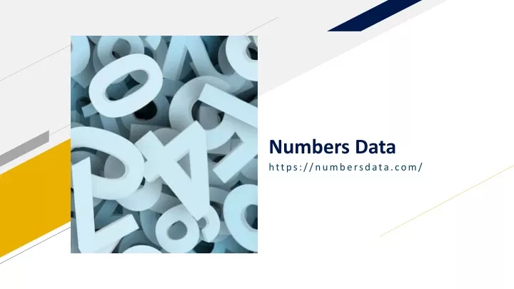 numbers data