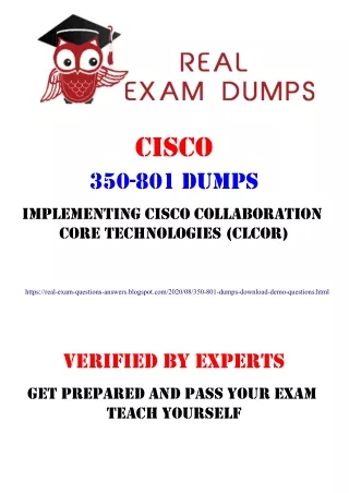 Get 30% Off On 350-801 PDF | 350-801 Practice Test