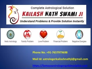 Vashikaran Specialist Astrologer - Kailash Nath Swami