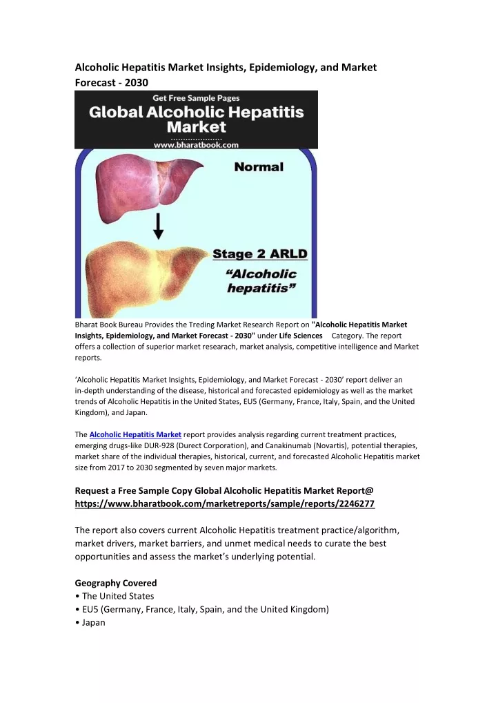alcoholic hepatitis market insights epidemiology
