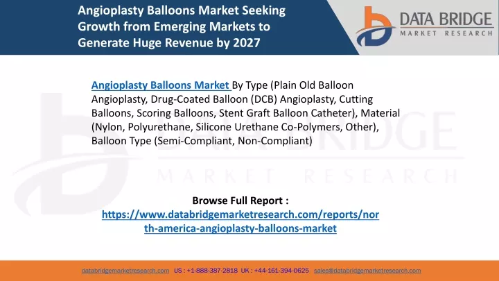 angioplasty balloons market seeking growth from
