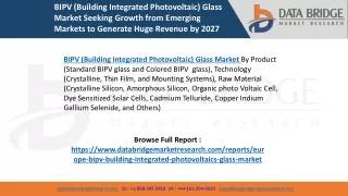 BIPV (Building Integrated Photovoltaic) Glass Market
