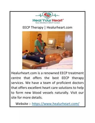 EECP Therapy | Healurheart.com