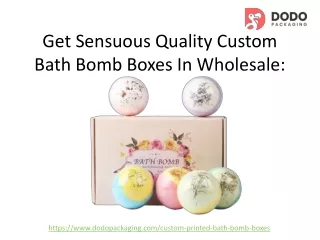 Custom Bath Bomb Boxes | Custom Cosmetic Boxes Wholesale!