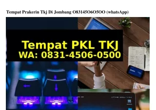 Tempat Prakerin Tkj Di Jombang Ö831·45Ö6·Ö5ÖÖ{WA}