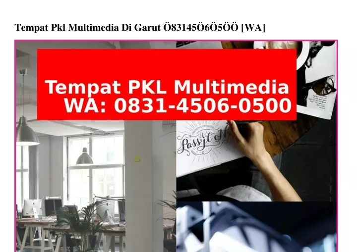 tempat pkl multimedia di garut 83145 6 5 wa