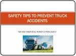 PPT - Safety Tips For Truck Drivers PowerPoint Presentation, Free ...