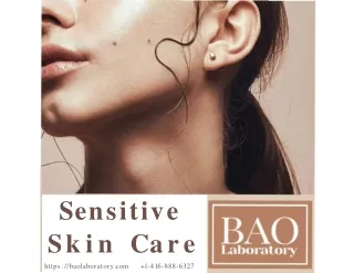 Buy sensitive skin care products from BAO Laboratory