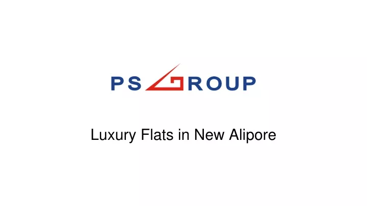 luxury flats in new alipore