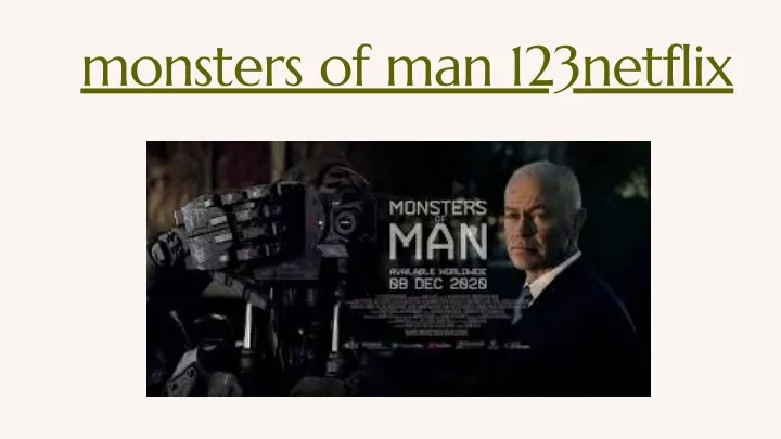 monsters of man 123netflix