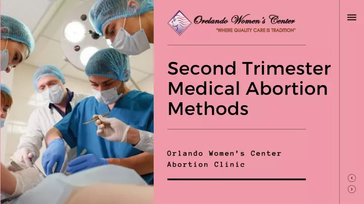 second trimester medical abortion methods