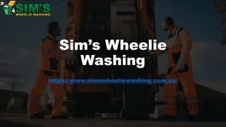 Why Professional Wheelie Bin Cleaning Services is Better?