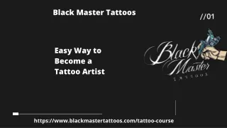 Easy Way to Become a Tattoo Artist