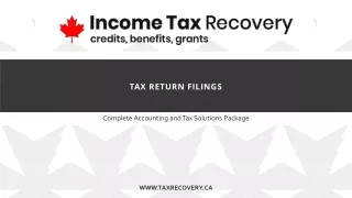 tax return filings