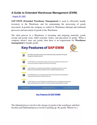 a guide to extended warehouse management