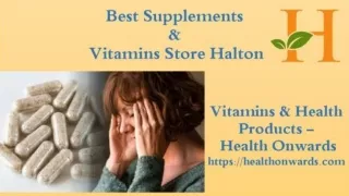 Supplements And Vitamins Store in Halton