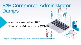 b2b commerce administrator b2b commerce