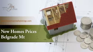 New Homes Prices Belgrade Mt