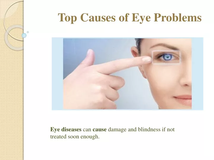 top causes of eye problems