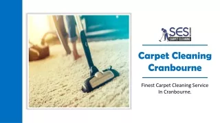 SES Carpet Cleaning Cranbourne - Affordable and Reliable Professional Carpet Cleaners