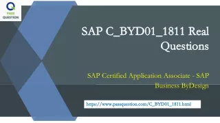 sap c byd01 1811 real sap c byd01 1811 real