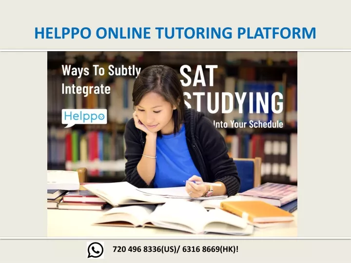 helppo online tutoring platform