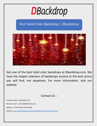 visit solid color backdrop dbackdrop