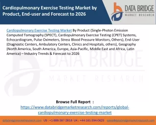 cardiopulmonary exercise testing market
