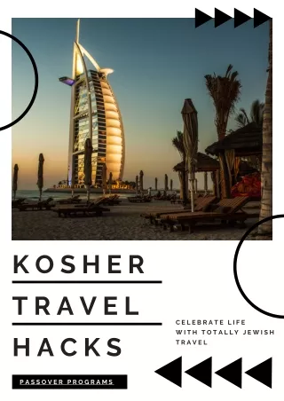 Kosher Travel Hacks