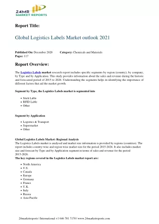 report title