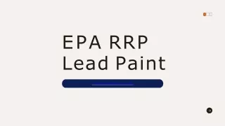 EPA RRP Lead Paint | EPA Lead Paint Certification Online