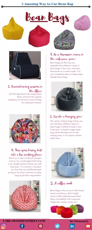 5 amazing way to use bean bag bean bags