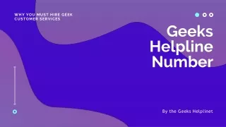 why you must hire geek customer services