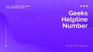 why you must hire geek customer services