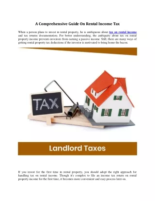 Rental income property tax
