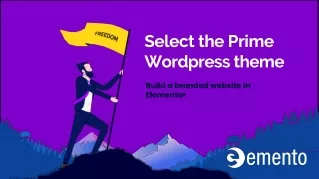 Select the Prime WordPress Theme and Build a Brand Website in Elementor