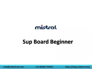 Sup Board Beginner