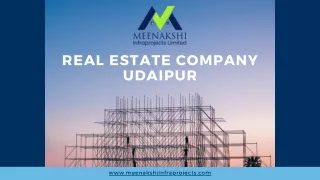 Real Estate Company Udaipur - Meenakshi Infraprojects