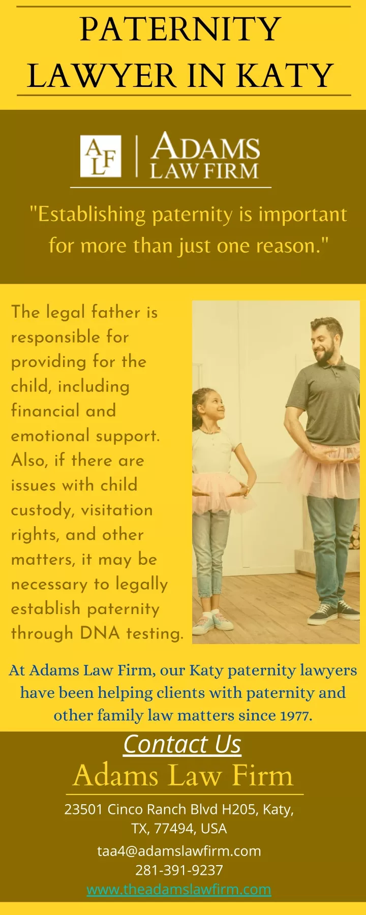 paternity lawyer in katy