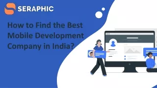 Best Mobile App Development Company in India