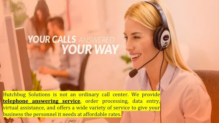 hutchbug solutions is not an ordinary call center