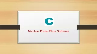 What is Nuclear Power Plant Software?