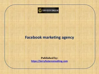 Facebook marketing agency